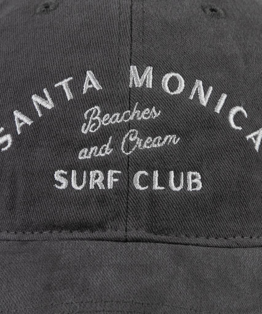 Bichiseuaenkeulim Santa Monica Cotton Ball Cap-Charcoal