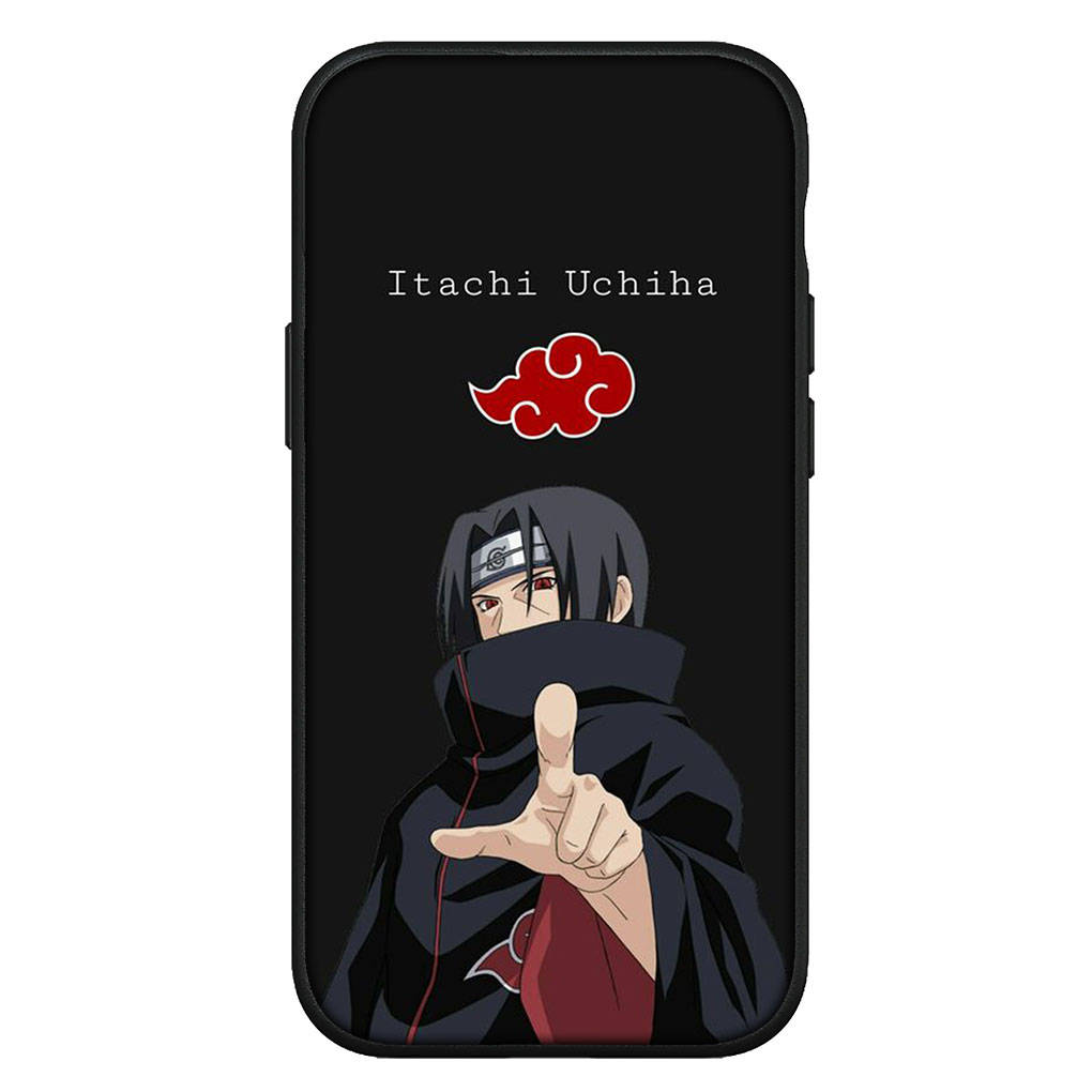 Kryt pro iPhone 16 15 Xiaomi Redmi Note 14 13 12 11 Pro Max 16e Samsung Galaxy S25 S24 S23 Moto OPPO Huawei Itachi Uchiha Akatsuki Naruto Pouzdro na telefon