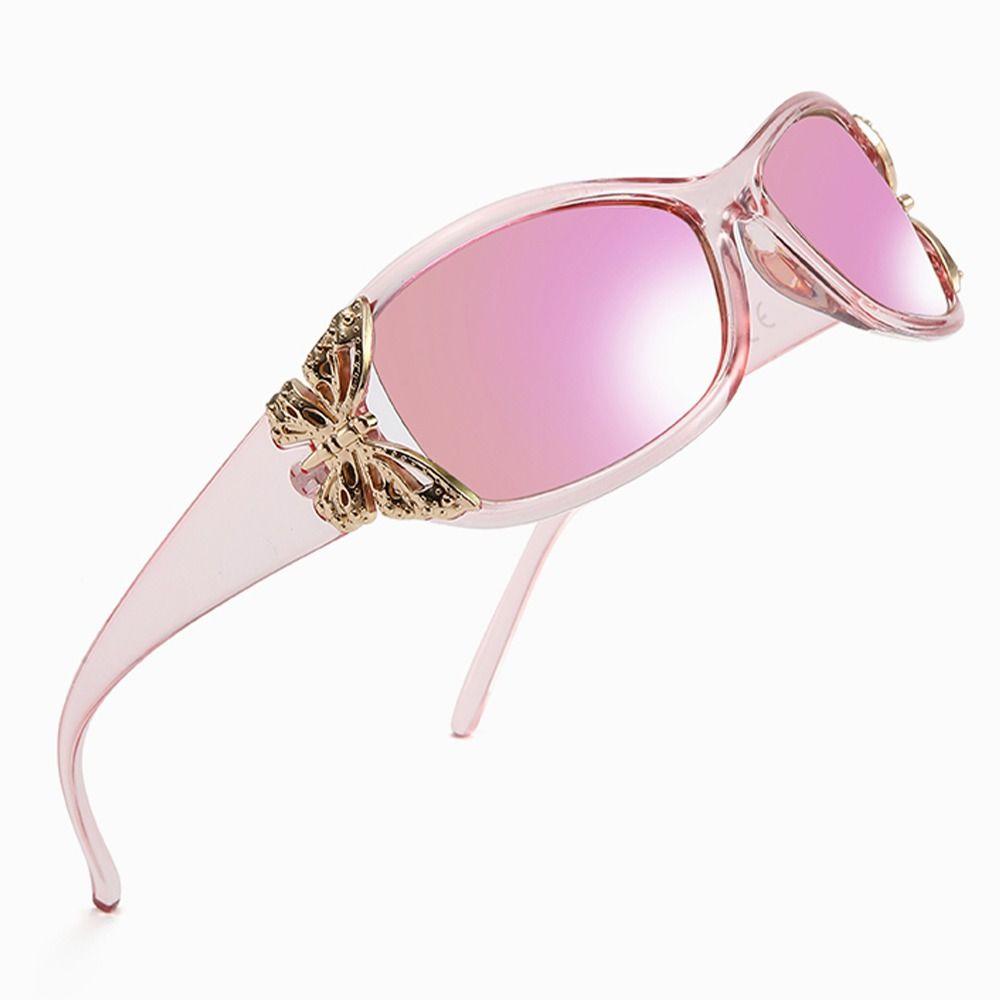 Futuristic Wrap Around Polarized Sunglasses Butterfly Design UV400 Protection Sports Sun Glasses Y2K Shades for Driving Fishing