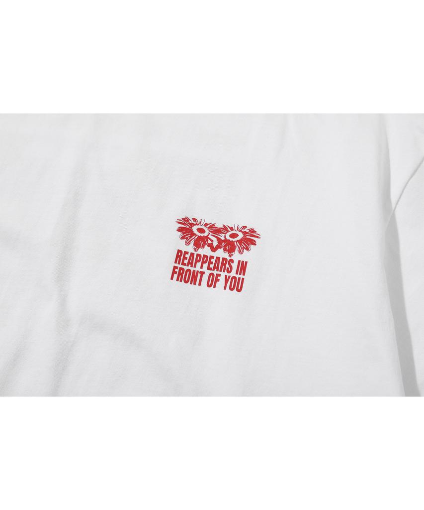 CPGN STUDIO Put In Flower White Short Sleeve T-Shirt