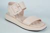 Buckle Sandals 16112 36 Powdery Leather
