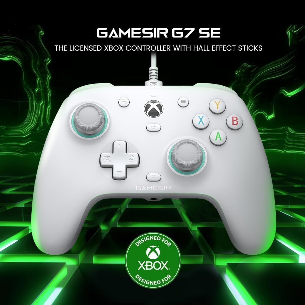 GameSir G7 SE Wired Game Controller for Windows PC Smartphone Game Controller Type-C Xbox, & (USB-C)
