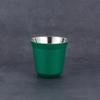 304 Stainless Steel Double-Layer Coffee Cup Insulated Tea Cup Beer Cup Painted Espresso Cup Outdoor Portable Capsule Coffee Cup
