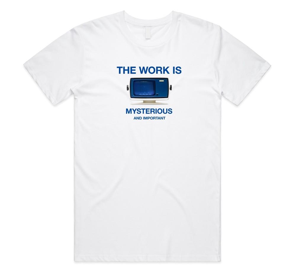 The Work Is Mysterious and Important Severance T-shirt Top Funny Gift Retro