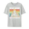Tot im Inneren, aber koffeiniert Grafik T-Shirts Herren T-Shirt Lustiges Oversized T-Shirt Männliche T-Shirts Herren