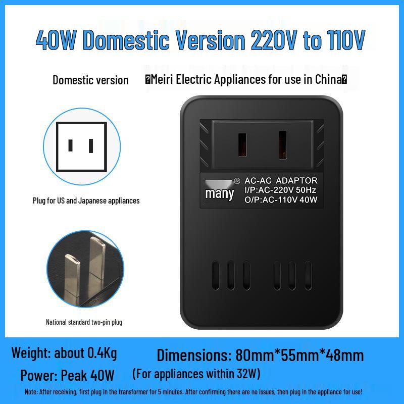 Jingsai 200W Voltage Converter: 220V To 110V/100V, 110V To 220V Transformer