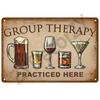 Vintage Posters Cocktail Tin Sign Plaque Metal Sign Plate Decoration Wall Art Home Decor For Bar Pub Club Man Cave Iron Painting