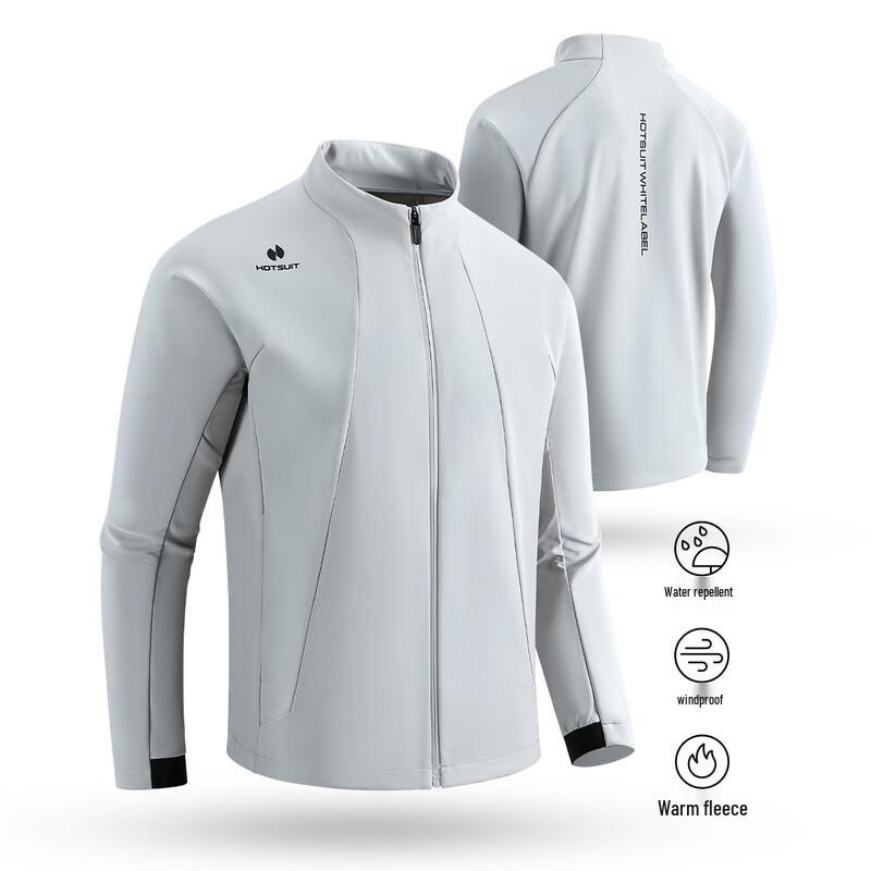 HOTSUIT Men's Outdoor Windproof Fleece Lined Softshell Jacket