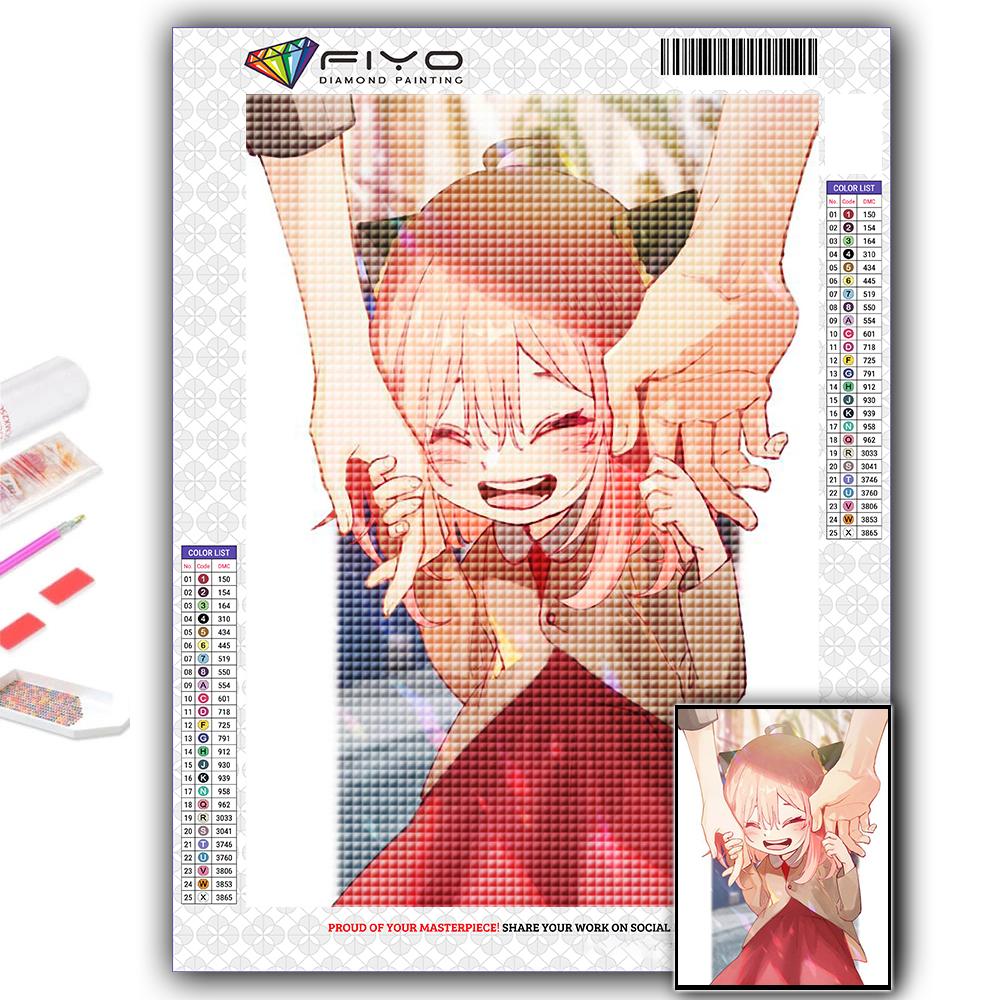 5D Diy Diamond Painting Anime Poster SPY FAMILY Cross Stitch Full Diamond Embroidery Mosaic