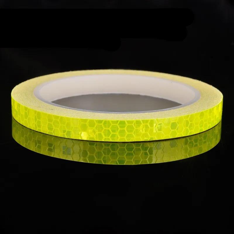 8M Car Reflective Sticker Tape Automatic Motorcycle Night Safety Driving Reflective Warning Stickers Decoration Protective Tape