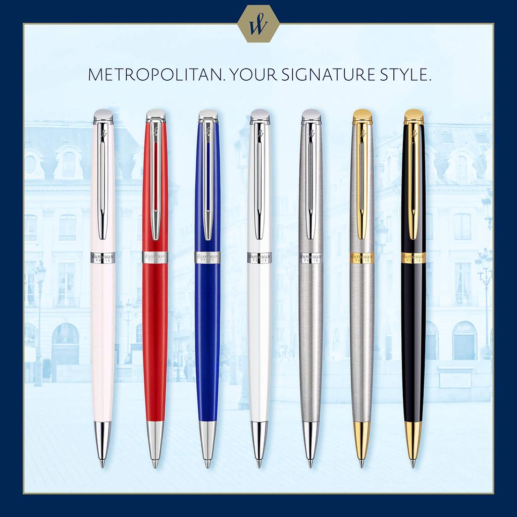 Waterman Ballpoint Pen Metropolitan Essential Black CT S0920560