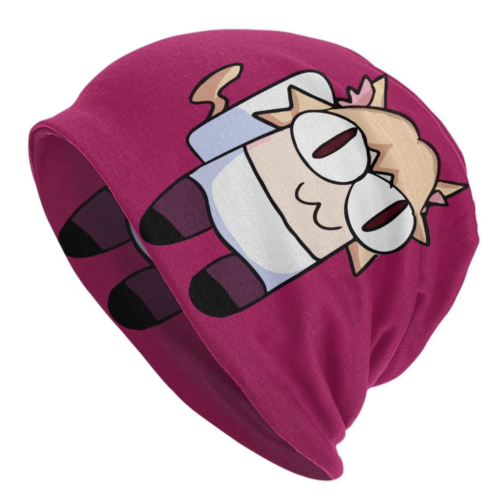 Anime Tsukihime Neco Arc Katze Gril Skullies Beanies Caps Unisex Frauen Unisex Trend Winter Warme Strickmütze Erwachsene Motorhaube Hüte