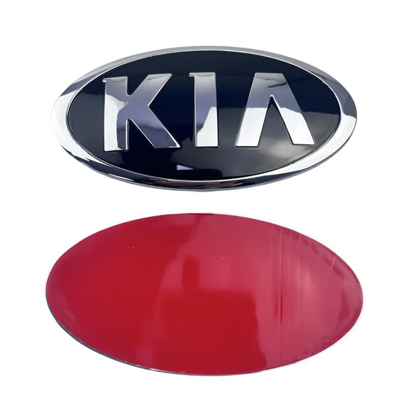Emblema Auto Griglia Anteriore Adesivo Badge Baule Posteriore per KIA Sportage Ceed Sorento Cerato Picanto Soul Stonic K3 K5 Rio Optima Logo xwgln00