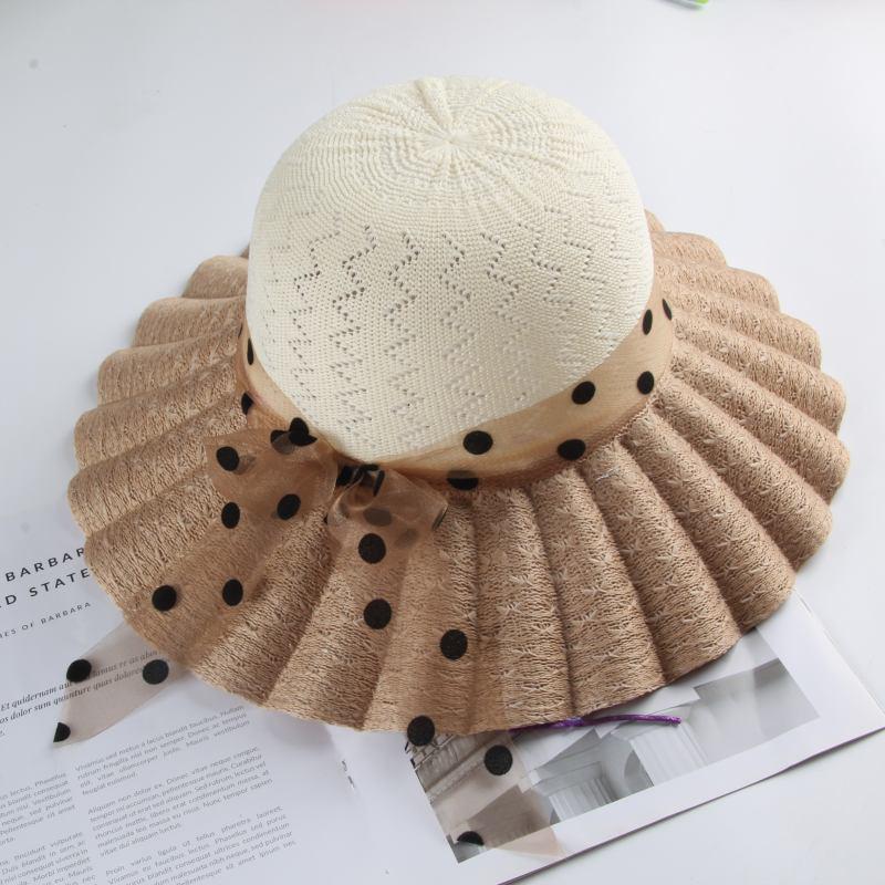 Hat Brim Womens Straw Wide Summer 2024 Sun Protection Beach Hat