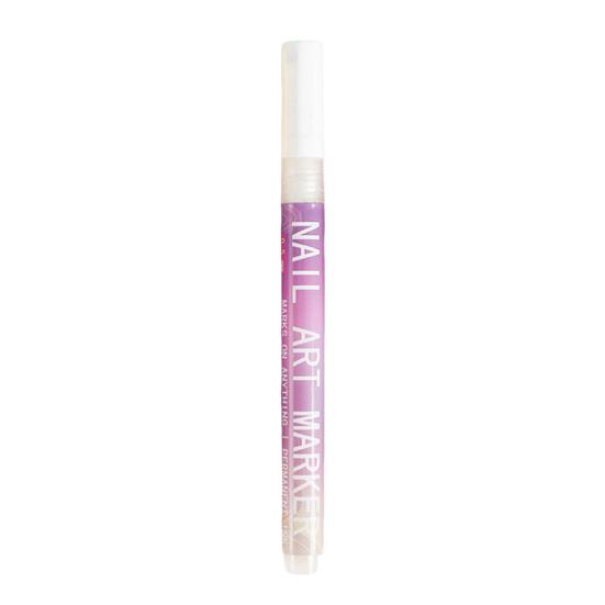 Set di 12 Penne per Nail Art a Colori Professionali Fai da Te Pennarelli per Disegno Unghie per Unghie Gel Kit di Pennarelli a Pittura ad Asciugatura Rapida con Punte di Precisione da 0,5 mm