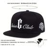 Fashionable Letter Embroidery Baseball Cap Unisex Adjustable Cotton Flat Caps Punk Hip Hop Hats Golf Hat
