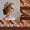 Bridal Crown Headpiece for Wedding, Birthday, Coming-of-Age Ceremony, Travel, Photography, and Dress Accessories