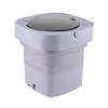 Folding Washing Machine Full Automatic Small Underwear Foldable Washer for Dormitory