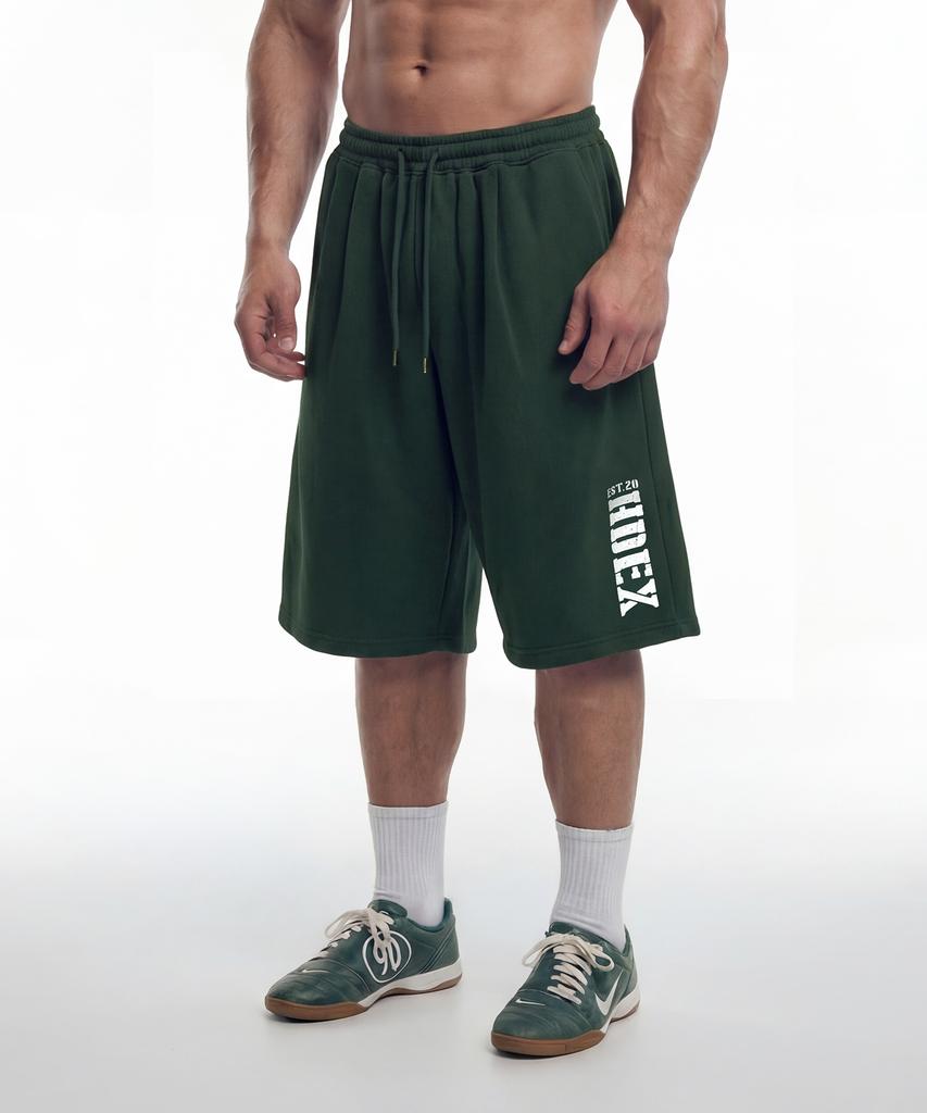 HDEX Classic Pintuck Mesh Shorts (Green)
