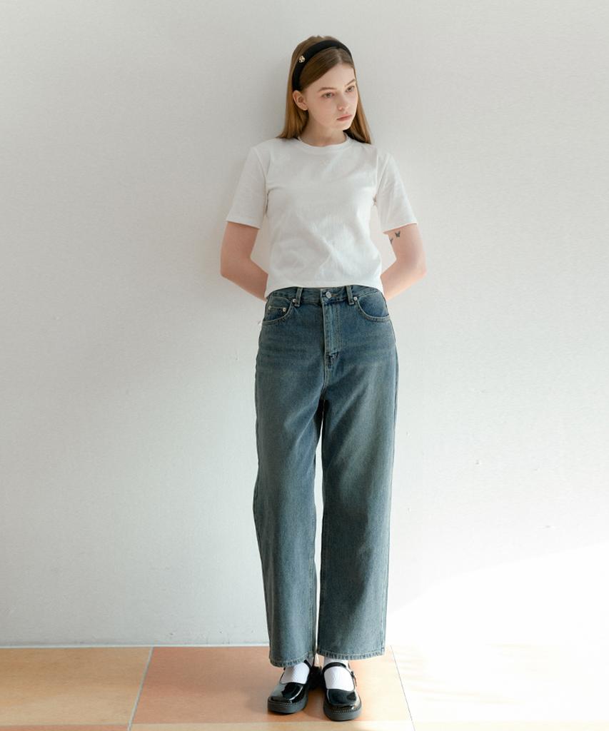 ANOETIC Post Logo Crop Tee_2Color