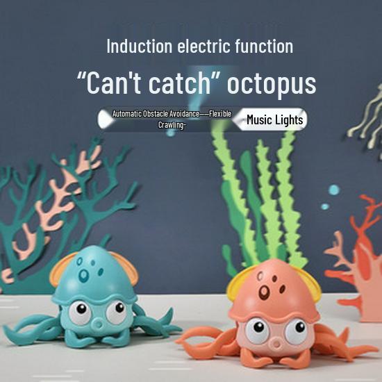 Electric Music Crab Bubble Blower Toy for Children's Bath