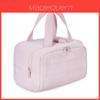 Polyester Large Capacity Makeup Bag With Wide Opening For Travel And Daily Use