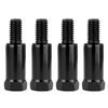 EsiFare Motorcycle Mirror Screw Mirror Extension Adapter 8mm 4pcs Bike Mirror Adapter Rearview Mirror