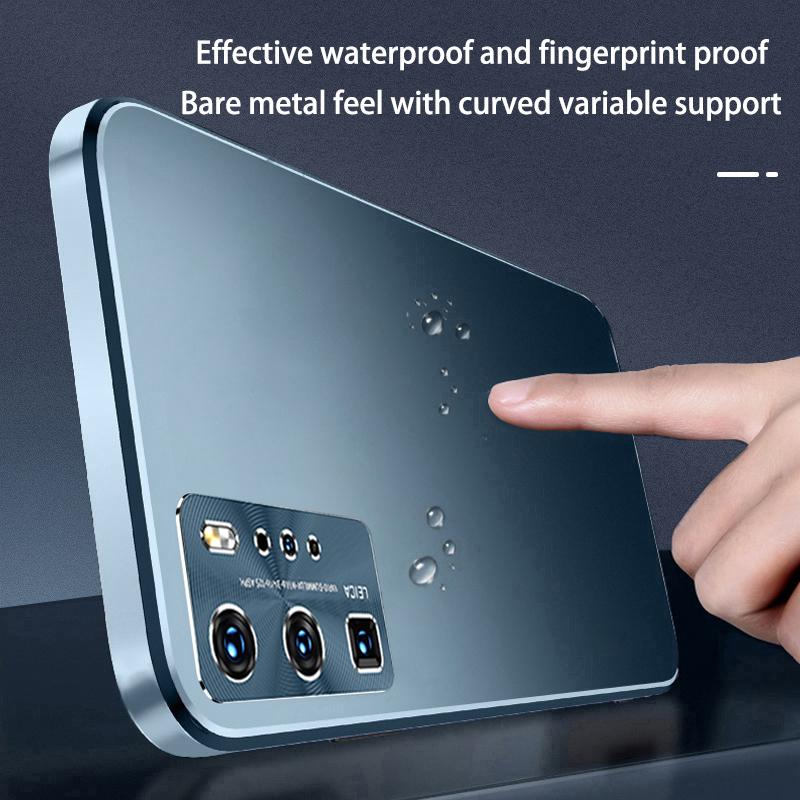 Luxury Metal Magnetic Case For Samsung Galaxy S25 S24 S23 Ultra S22 S21 Plus Full Camera Lens Protective Shell Aluminium Alloy Ultra-thin Cover
