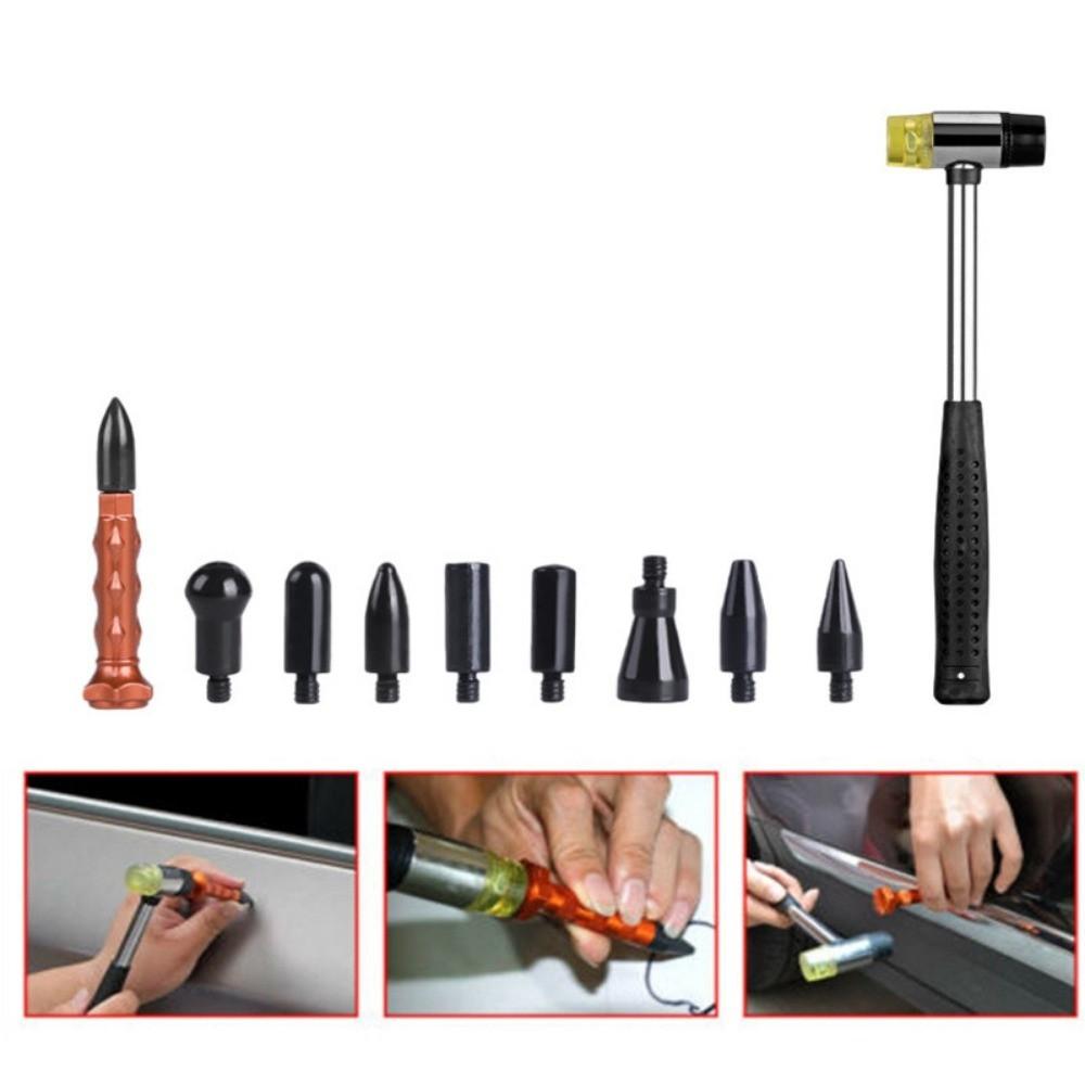 Replacement Heads Car Dent Repair Tools Rubber Hammer Dent Removal Tools  Automotive Accessories