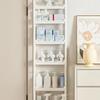 Eenvoudig te Installeren Planken Boven Deur Badkamer Organizers Plank Grote Capaciteit Opbergrek voor Handdoeken en Toiletartikelen
