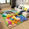 1pc Winnie the Pooh Pattern Carpet Area Rug Non Slip Carpet Hand Washable Floor Mat Suitable For Living Room Bedroom Home Decor Room Decor