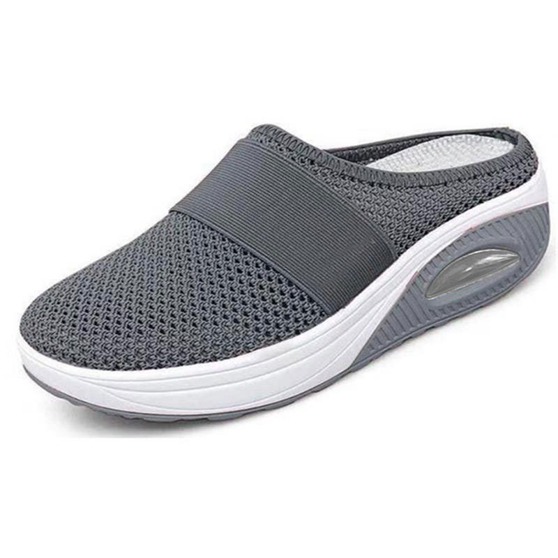 Slippers Wedge Women Slippers Premium Vintage Antislip Casual Female Platform Retro Shoes Plus Size Orthopedic Diabetic Sandals