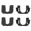 4 Pièces Clip de Fixation de Tablette Arrière Forte Capacité de Charge 8A6146698AA 1539663 Remplacement pour FIESTA FOCUS B