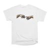 Men Casual Shirts Short Sleeves SLOP White Tees Oversized T-shirts