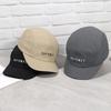 Simple Fashion Solid Color Embroidered Letter Short Brimmed Baseball Cap Spring and Summer Thin Waterproof Quick-drying Cap