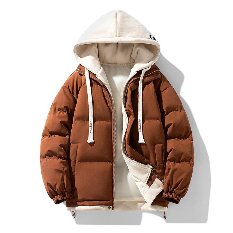 Teen Winter Coat Korean Version Trendy Thickened Padded Jacket New Winter Men