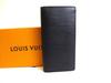 Authentisches Epi Schwarzes Leder Klappbrieftasche Portefeuille Brazza #b299 Offene Schachtel
