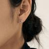 LOVEMBER [Silber 925] Kleine e Ohrstecker