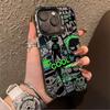 Dark Illustration Compatible with Apple 17 Pro Max Phone iPhone 16 Vitality Case Japanese and Korean Style 15/14/13