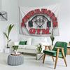 Powerhouse Gym Motivation Tapestry Decoration Art Aesthetic Tapestries for Living Room Bedroom Home Wall Cloth Wall Hanging