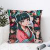 Diari dell'Apotecario Maomao Federa Cuscino Morbido Poliestere Copricuscino Decorazione Cartone Animato Anime Cuscino da Lancio Custodia Copertura Letto Cerniera