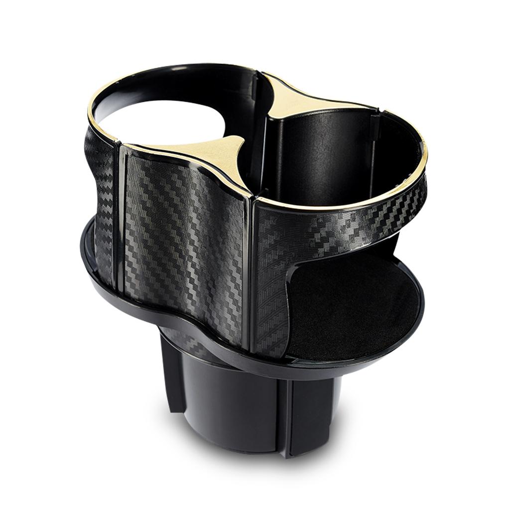 2-in-1 Car Cup Holder Expander Cupholder Adapter Auto Interior Expandable Organizer Storage