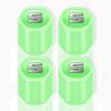 Luminous Car Tire Valve Caps Fluorescent Motorcycle Wheel Tyre For SEAT Arona Ateca Tarraco Minimo IBL EL-BORN LEON