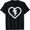 T-shirt Éclair Cœur Brisé