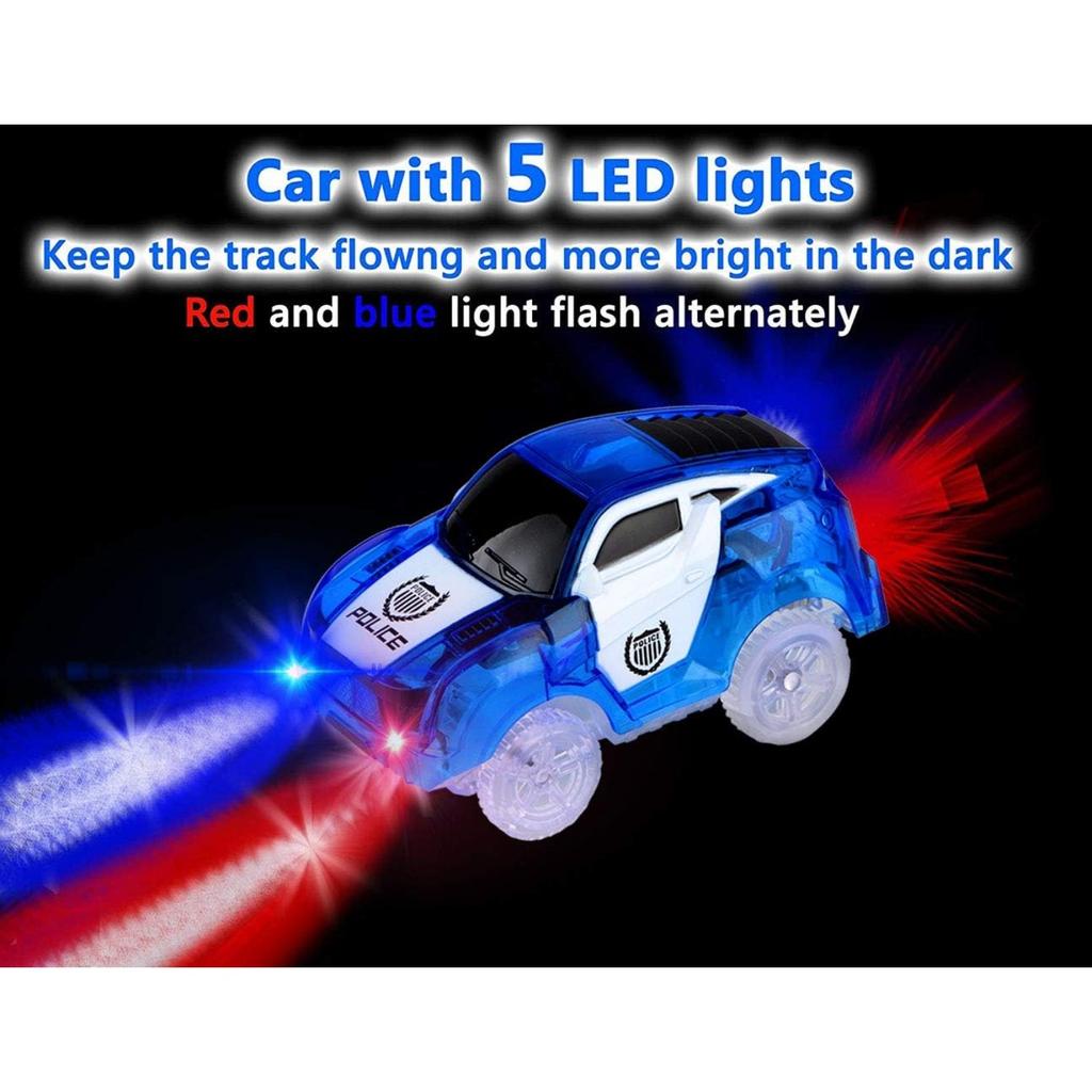 Cars Tracks Only Replacement Flex Track Race Cars For Magic Tracks Glow In The Dark Led Lights Up For Most Car Tracks For Kids
