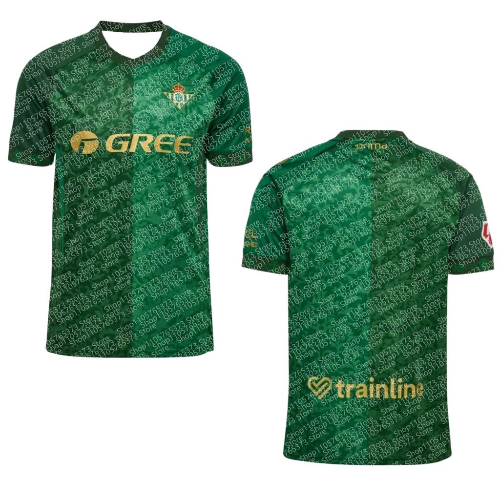 2026-27 Summer New Unisex Betis Home Football Jersey 3D Printed Short Sleeved Sports Comfortable T-shirt Casual Family Kids Tee