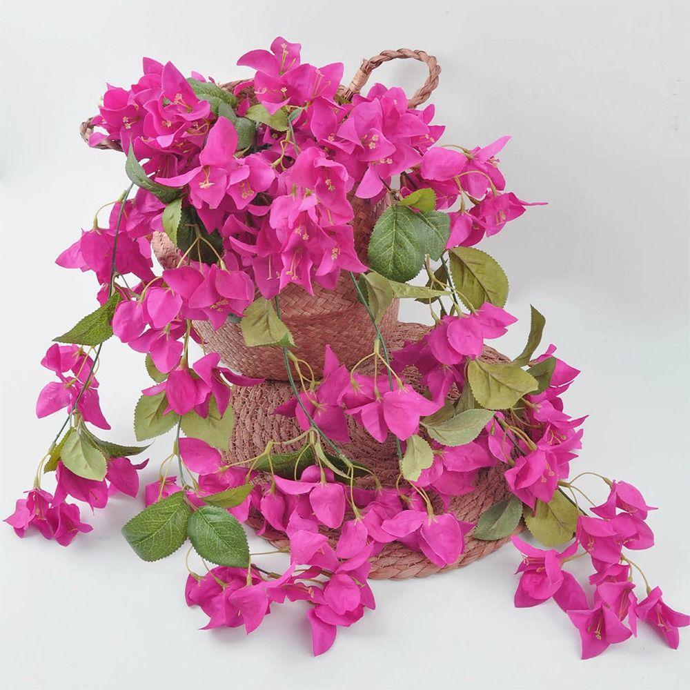 Accessories Lifelike Floral Vine DIY Plants Wreath High Quality Fake Flower Wall Hanging Ornament
