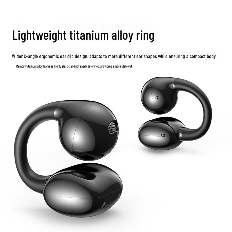 LANSENDA Open-Ear Clip Wireless Sports Headphones