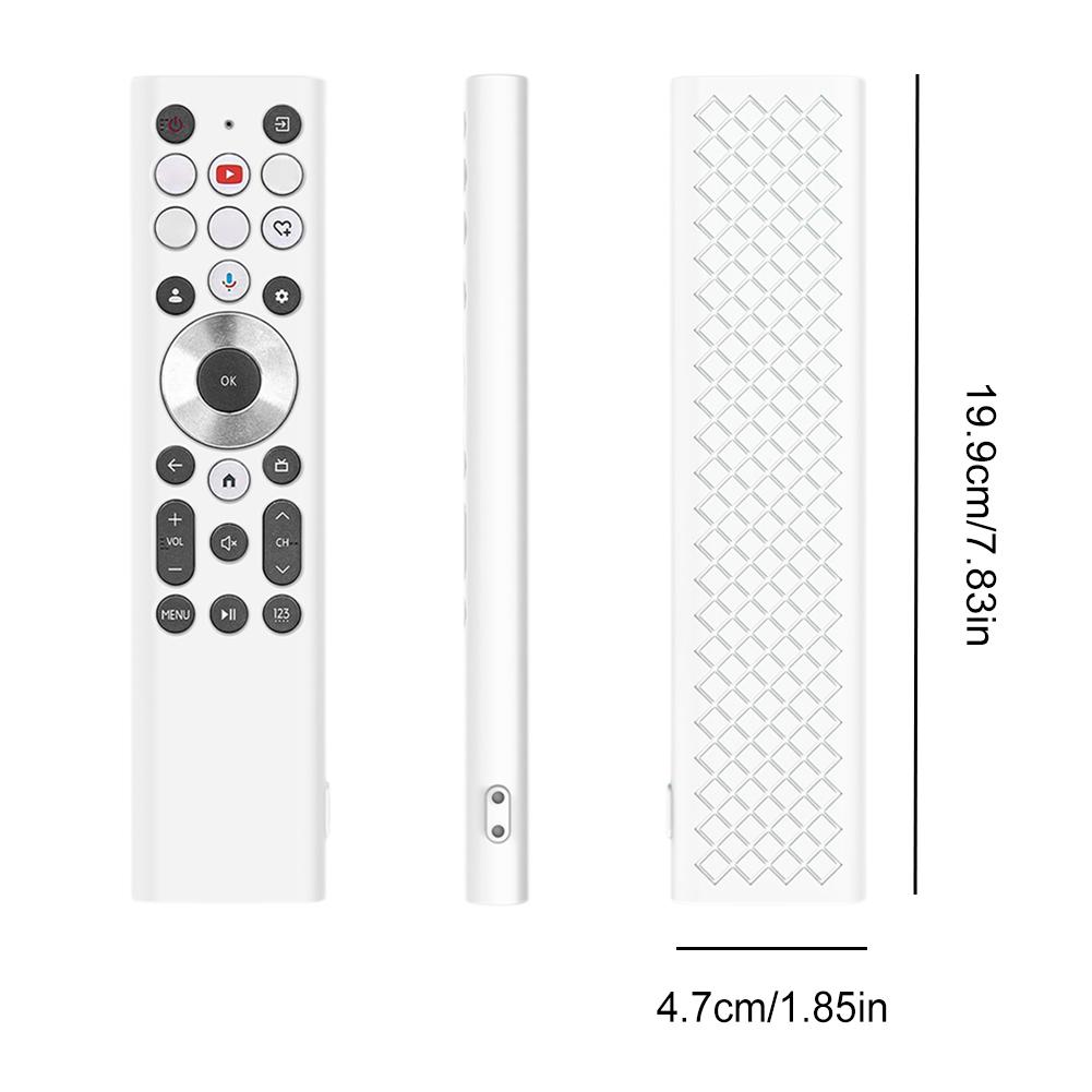 Silikon-Schutzhülle für Hisense ERF6A80, ERF6G80H, ERF6F80H – Weiche Schutzhülle für TV-Fernbedienungen