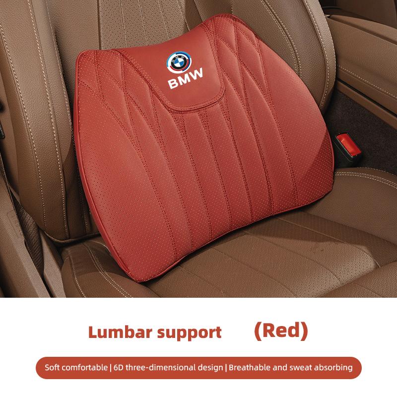 NVEQ9 For BMW X1 X2 X3 X5 X4 X6 X7 iX3 F20 F10 F07 E70 E4  Auto Valve Cap Car Seat Cushion Cover Lumbar Support Waist Cushioning
